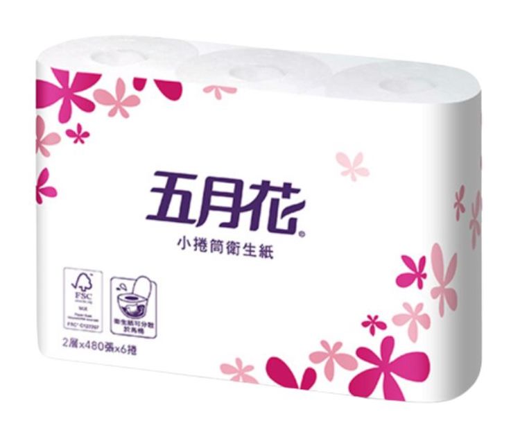 五月花小捲筒480張＊96捲
